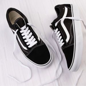 Vans Old Skool Skate Shoe - Black